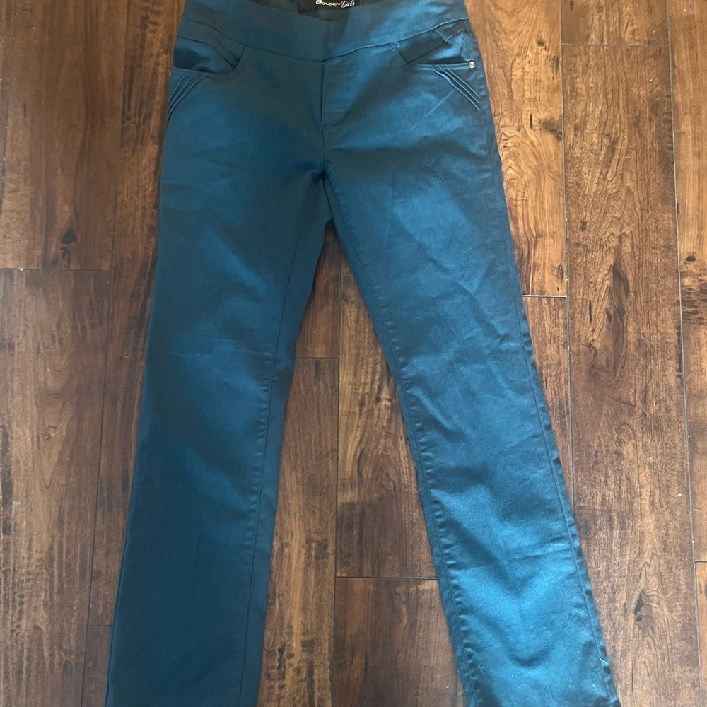 Teal pants